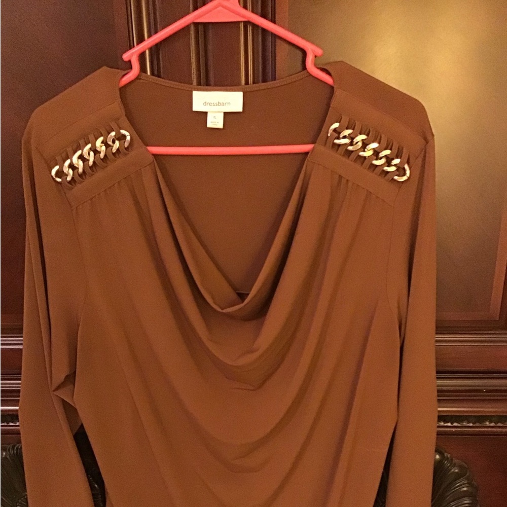 Dress Barn cowl neck top
